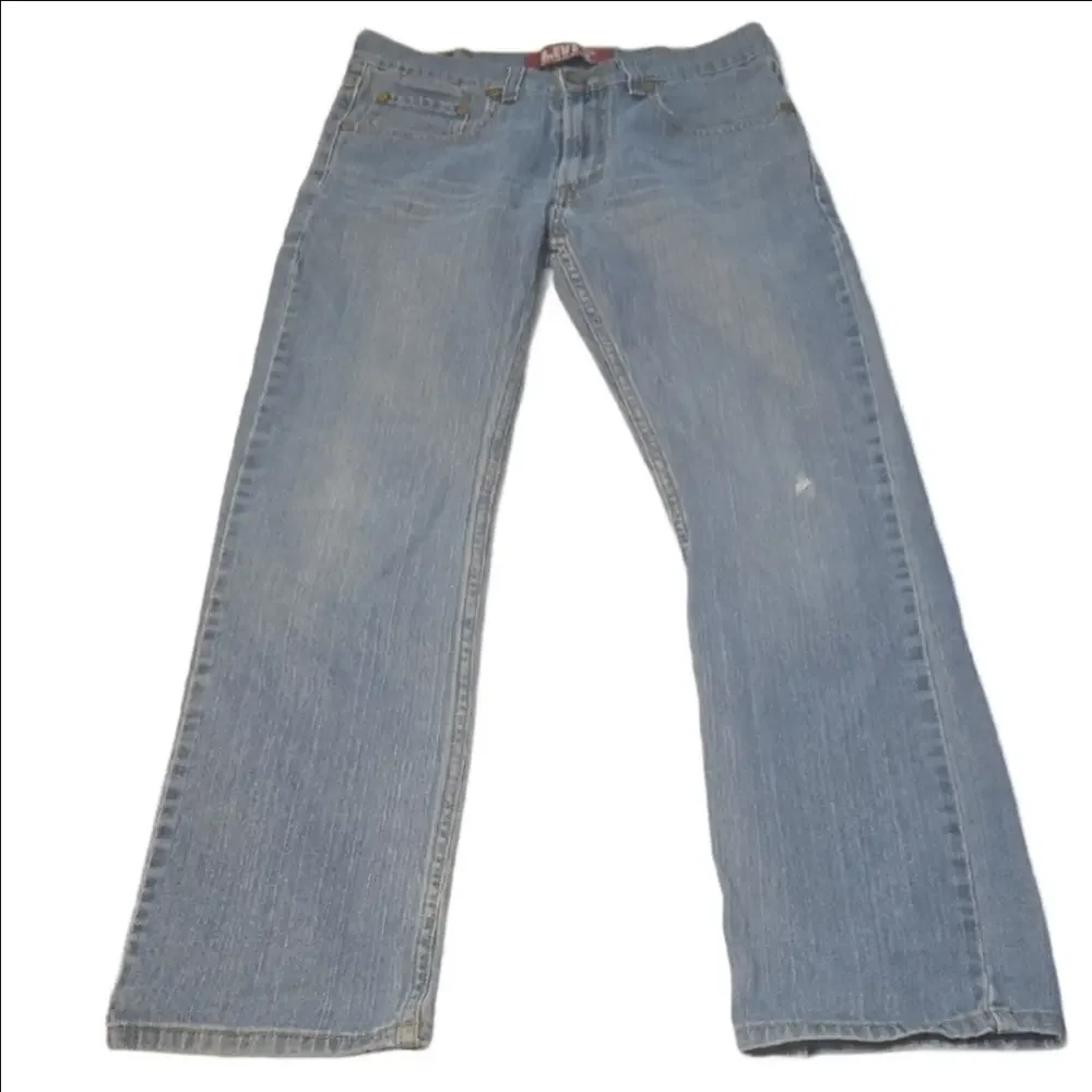 Levi's 514 Light Blue Straight Jeans Size 28Wx28L